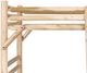 Best Craft Furniture W41 White Cedar Youth Twin Over Twin Bunk Bed-1