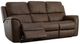 Flexsteel® Henry Dark Brown Power Reclining Sofa with Power Headrests and Lumbar-1