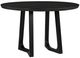 Moe's Home Collection Silas Black Ash Round Dining Table-0