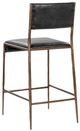 Classic Home Kayne Black/Gold Counter Stool-4