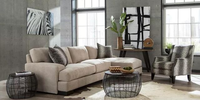 Jonathan Louis Burton 2-Piece Right-Arm Facing Sectional and Chaise-1