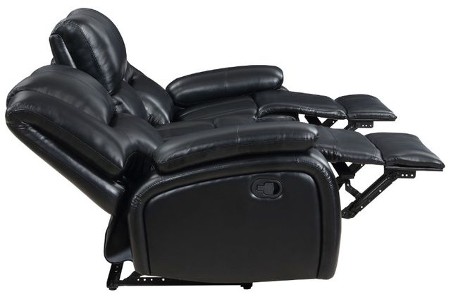 Coaster® Camila Black Motion Reclining Sofa-3