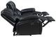 Coaster® Camila Black Motion Reclining Sofa-3