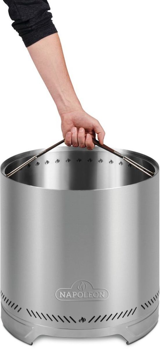 Napoleon Timberwolf® 18" Stainless Steel Smokeless Fire Pit-8