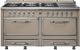 Viking® Tuscany 66" Nantucket Pro Style Dual Fuel Range with 2 Induction-0