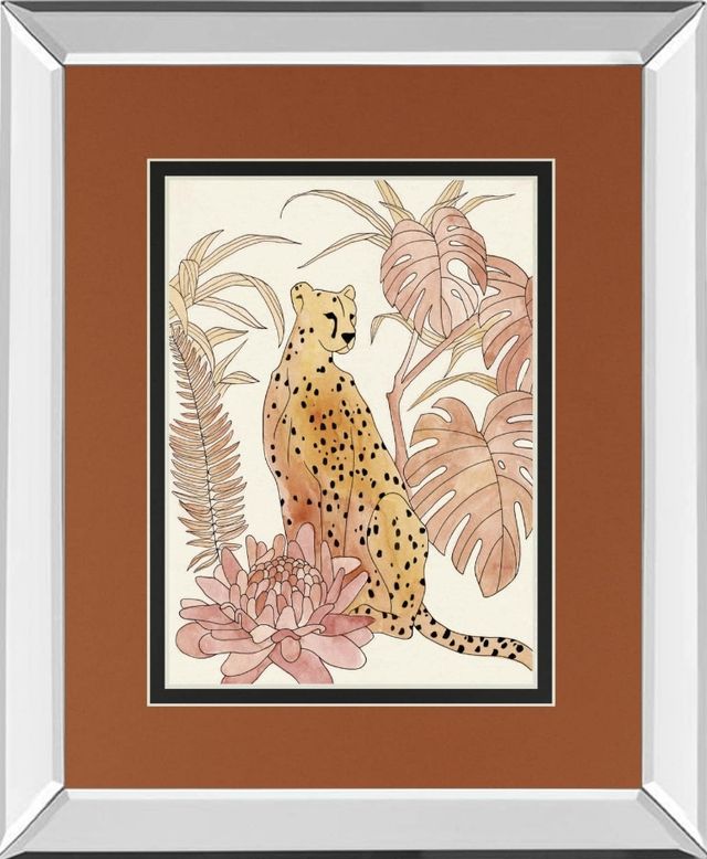 Classy Living Annie Warren Blush Cheetah III 34"W Wall Art-0