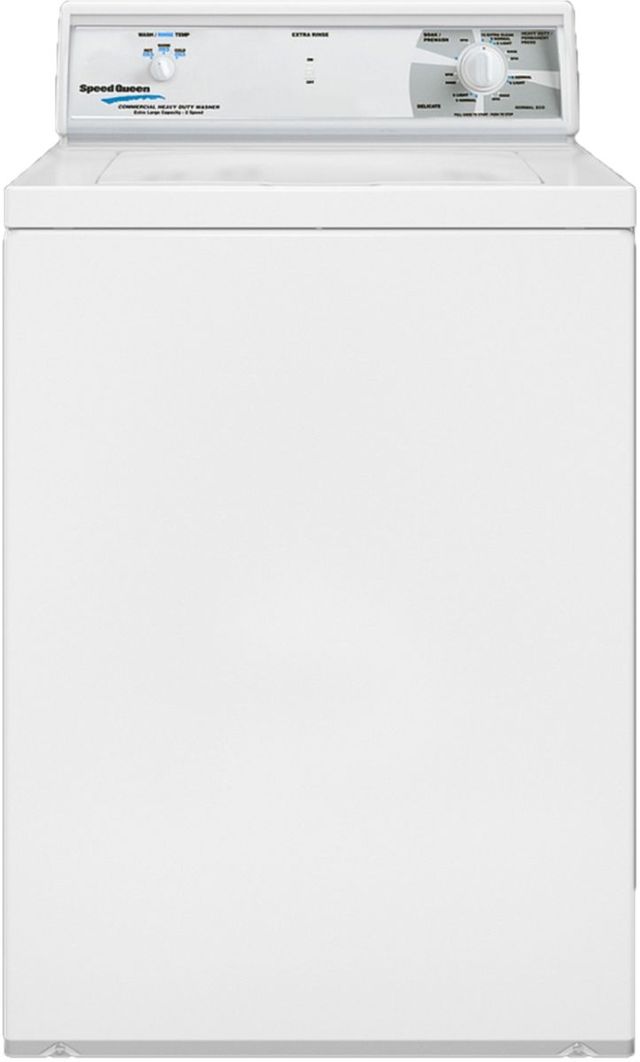 Speed Queen® Commercial 3.2 Cu. Ft. White Non-Vended Top Load Electric Washer-0