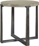 Signature Design by Ashley® Dalenville Gray Round End Table-0