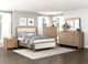 Homelegance® Riley Beige Eastern King Panel Bed-1