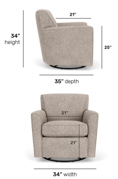 Flexsteel® Customizable Kingman Swivel Glider-2
