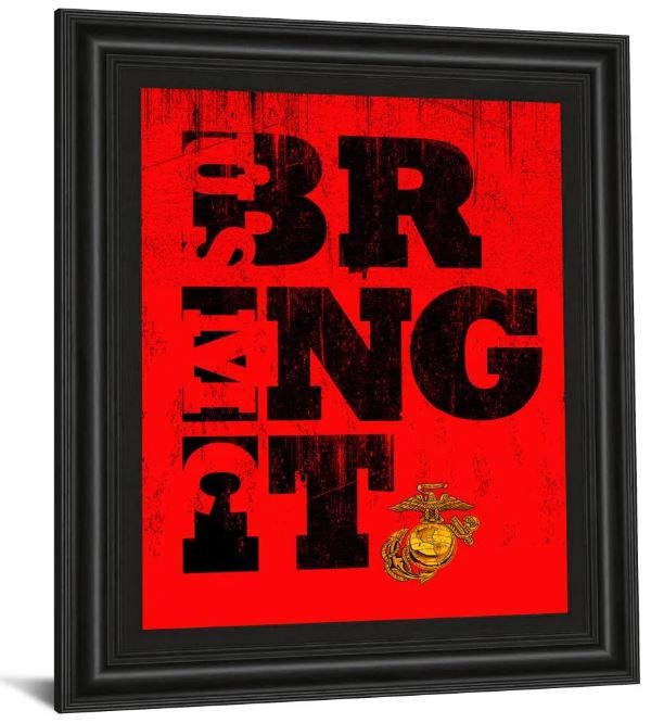 Classy Art Bring It Framed Print Wall Art Framed Print Wall Art-1