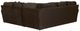 Jackson Furniture Mammoth 2-Piece Chocolate Right Side Facing L-Shape Sectional-3
