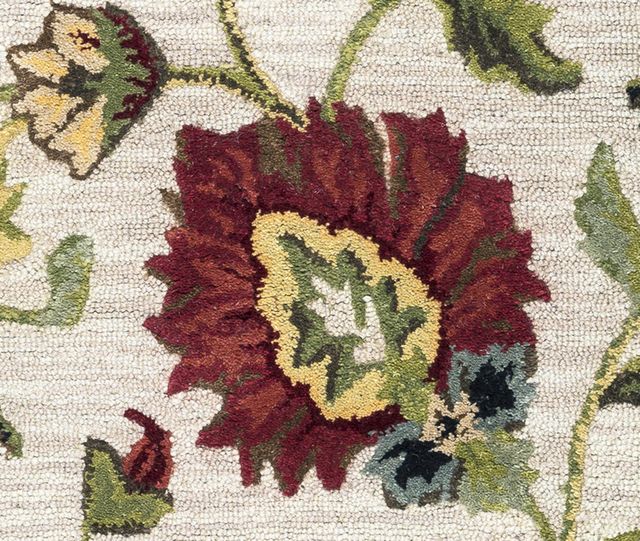 Rizzy Home Dimension Khaki 8' x 10' Rug-2
