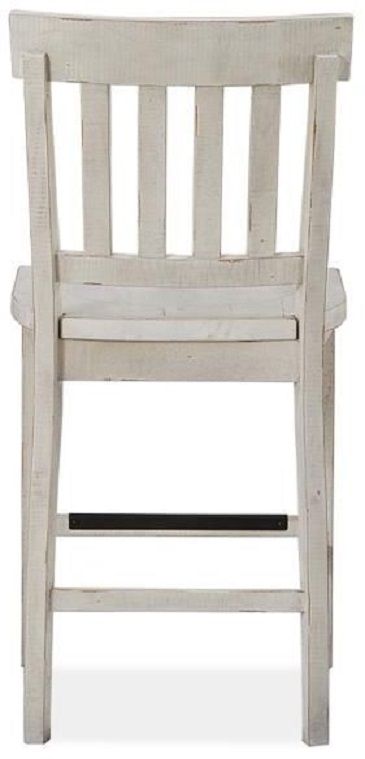 Magnussen Home® Bronwyn Alabaster Counter Chair-1