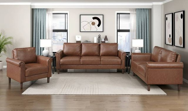 Homelegance® Hector Chocolate Accent Chair-1