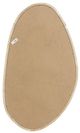 YHD Brown Ellipse Accent Mirror-4