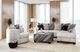 Furniture of America® Eimear Off-White Swivel Chair-1