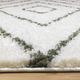 Kalora Interiors Pascal Cream/Green 5'x8' Area Rug-1