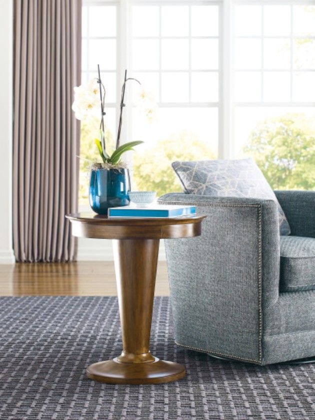 Kincaid® Abode Lyon Brown Round End Table-2