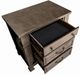 Furniture of America® Huddersfield Dark Walnut Nightstand-4
