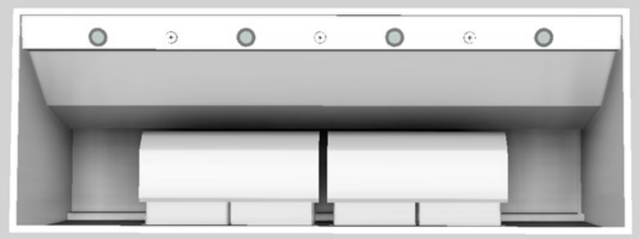 Vent-A-Hood® 66" White Wall Mounted Range Hood-3