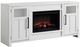 aspenhome® Finnegan White 68" Fireplace Console-0