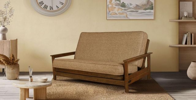 Kodiak Furniture Emily Brownstone/Natural Beauty Taupestone Full Futon-1
