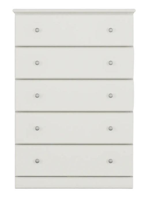 Perdue Woodworks Big Chester Rockport White Bookcase with Knob-1