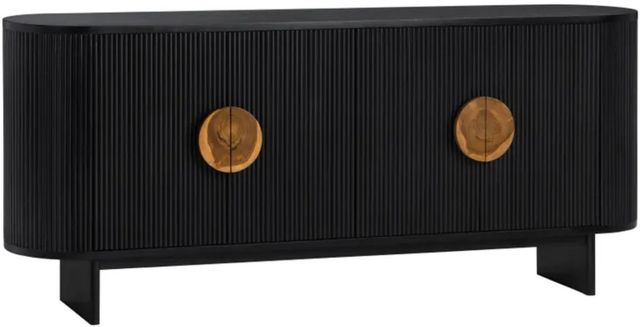 Crestview Collection Paloma Black Sideboard-0