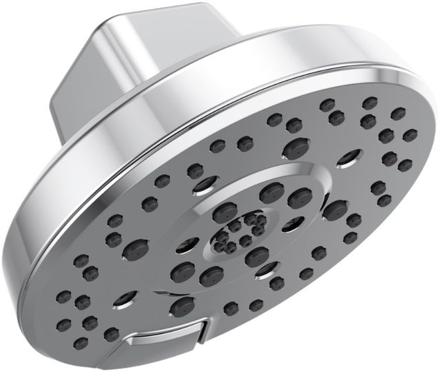 Brizo Levoir® Polished Chrome H2OKINETIC® Round Multi-Function Showerhead-0
