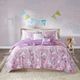 Olliix by Urban Habitat Kids Lola Unicorn Cotton Reversible Pink Full/Queen Coverlet Set-0