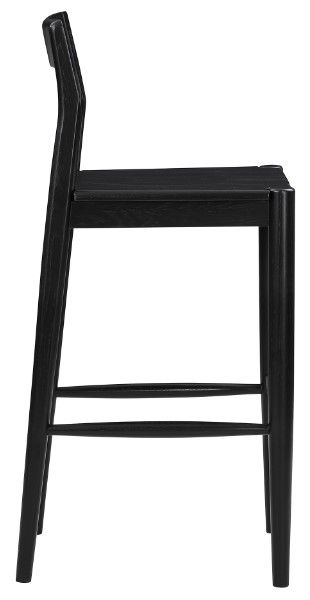 Moe's Home Collection Owing Black Barstool-2
