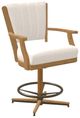 Chromcraft Customizable Cameron Swivel Tilt Counter Height Dining Stool-4