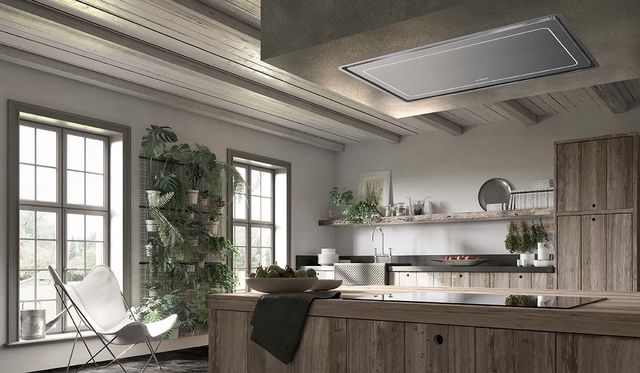 Faber High-Light 36" Stainless Steel Island Range Hood-1