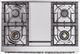 Ilve® Nostalgie II Series 40" Burgundy Pro Style Dual Fuel Range-2