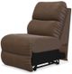 La-Z-Boy® Trouper Whiskey Power La-Z-Time® Armless Recliner-2