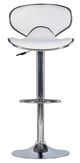 Powell® Beldon White Adjustable Bar Stool-3