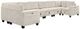 Homelegance® Walterboro 8-Piece Beige Modular Sectional with Storage and Reclining Back Rest-0