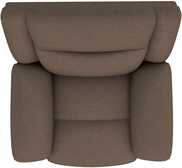 La-Z-Boy® Joel Mahogany Power Rocking Recliner with Headrest-4