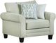 Fusion Furniture Noem Sage Chair and a Half-0