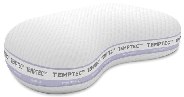 Glideaway® TruPhase White Low Profile Memory Foam Pillow-0