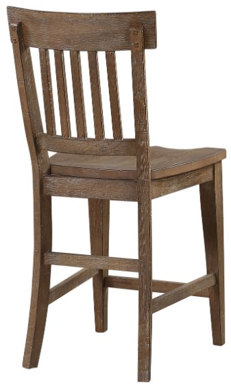 Steve Silver Riverdale 9-Piece Driftwood Counter Height Dining