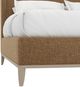 A.R.T. Furniture® Edwin Suede King Panel Bed-4