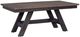 Liberty Furniture Lawson Weathered Gray Dining Table with Brown Base-0