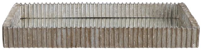 Uttermost® Talmage Silver Leaf Mirrored Tray-2