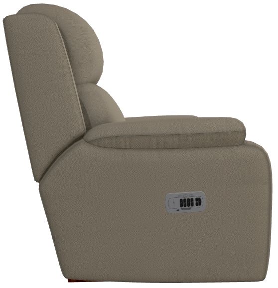 La-Z-Boy® Dorian Fossil Power Rocking Recliner with Headrest and Lumbar-2