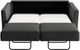 Luonto® Furniture Monika Chrome/Loule Full XL Sleeper Loveseat-1