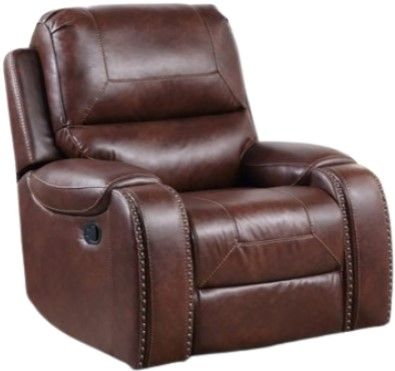 Milton Greens Stars Brown Manual Rocking Swivel Chair-0