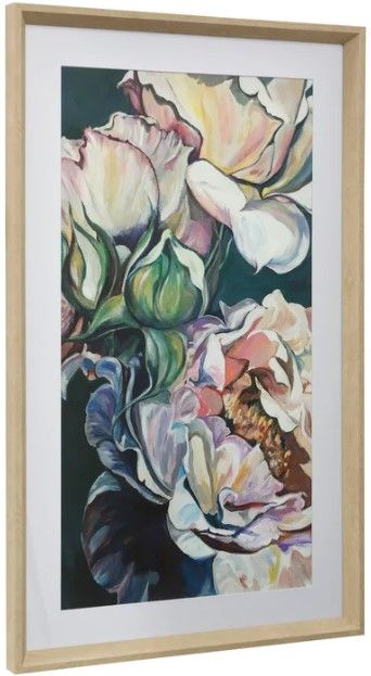 Stylecraft Magnolia Blooms Multi-Colored Wall Art-0