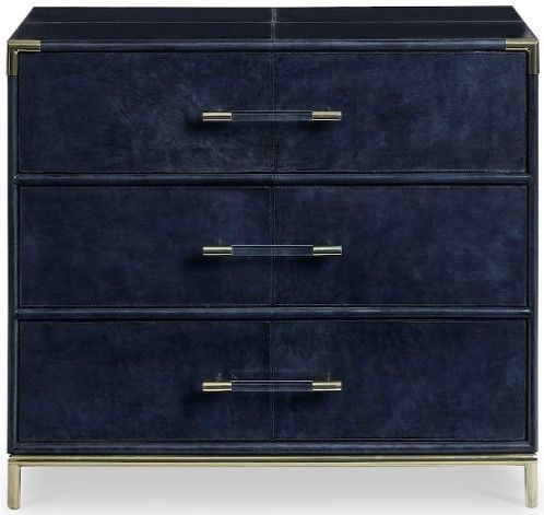 Bassett® Furniture Caspian Indigo Blue Accent Chest-1
